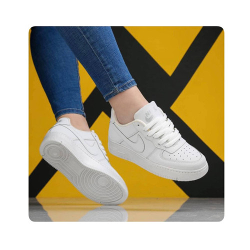 کتونی نایک ایرفورس زنانه و مردانه + بند هدیه