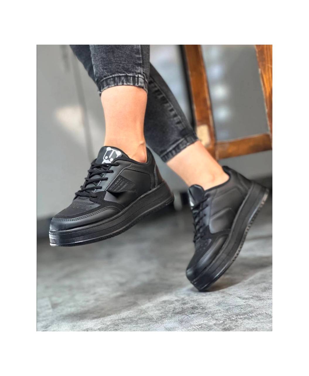 کتونی ونس پاندا مشکی + بند هدیه