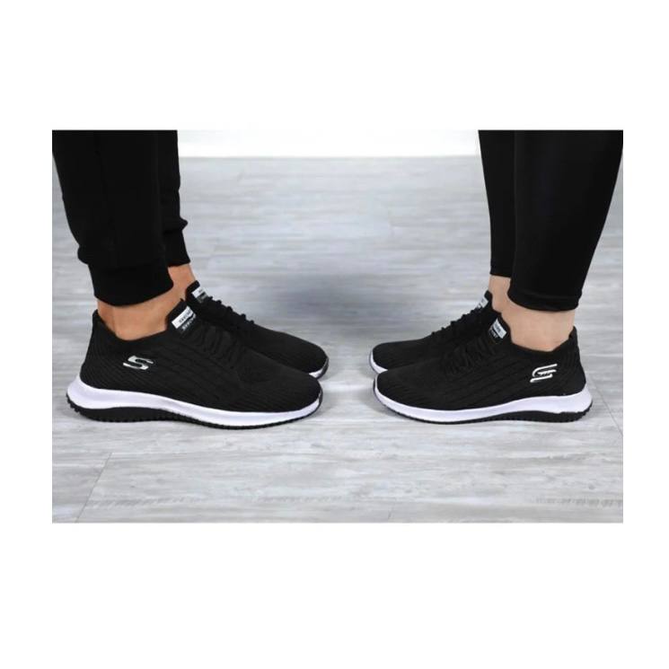 کفش و کتونی بافت اسکیچرز جورابی ست مردانه و زنانه و بچگانه + بند هدیه