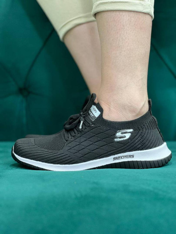 کفش و کتونی بافت اسکیچرز جورابی ست مردانه و زنانه و بچگانه + بند هدیه