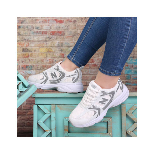 کفش کتونی زنانه و مردانه مدل newbalance نیوبالانس + بند هدیه
