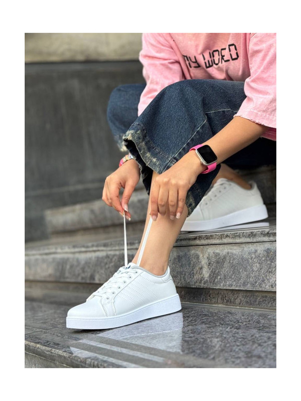 کفش ونس آدیداس سفید مدل کلاسیک