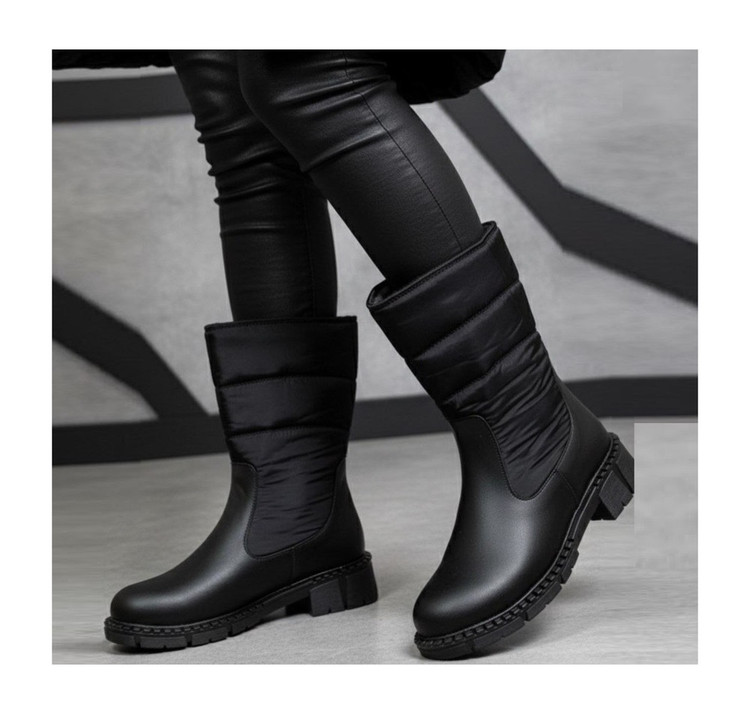 بوت زنانه مدل کاپشنی ضدآب