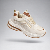کتونی اسپرت زنانه اسیکس مدل Beige Runner